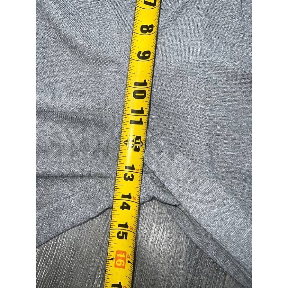 Halara Flex High Waisted Pocket Wide Leg Y2K Work Pants Gray Medium A007089 - Picture 9 of 11